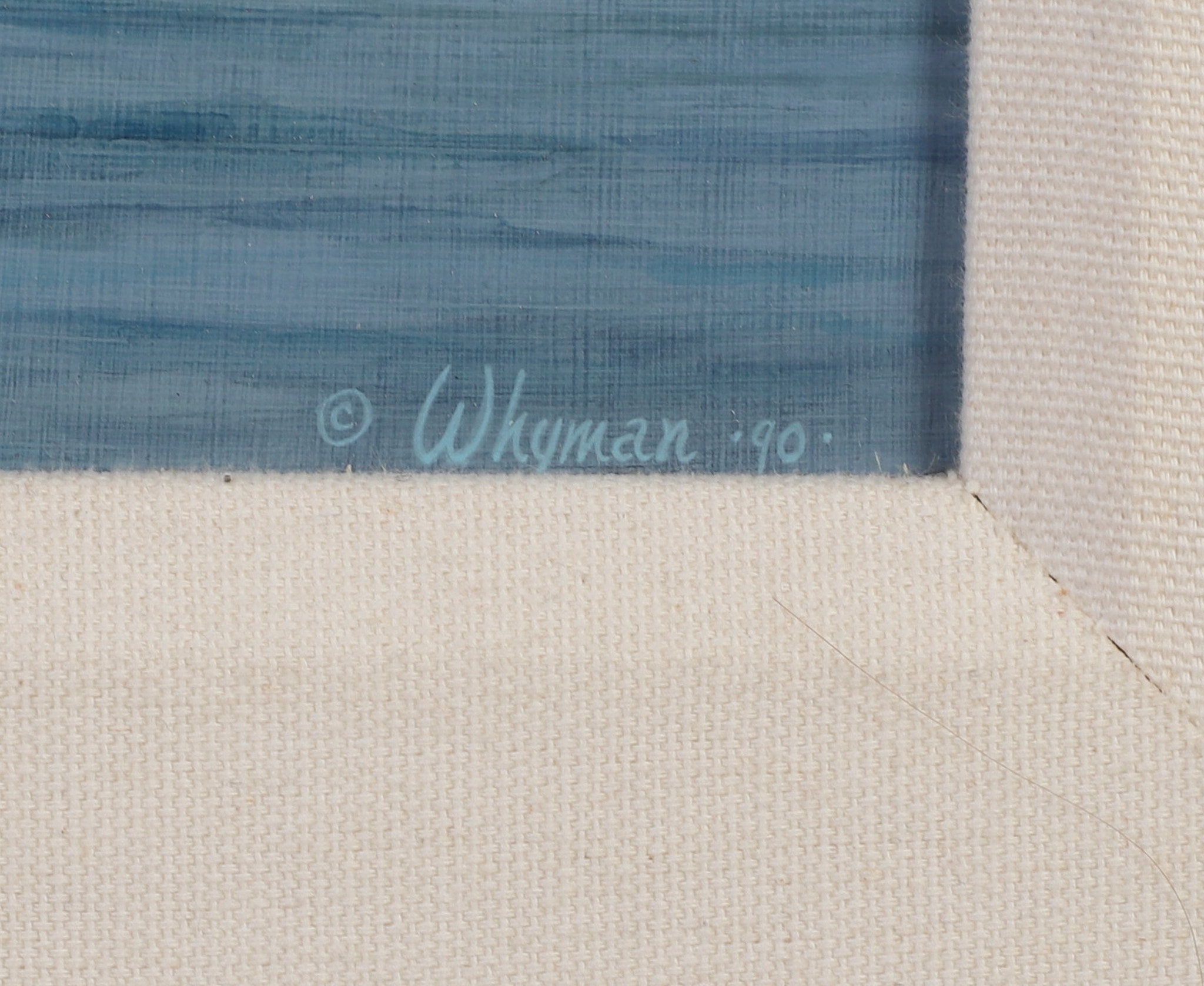 Artwork by Bertil Whyman, Schooner Mercantile, Captain Williamson, Made of oil on panel