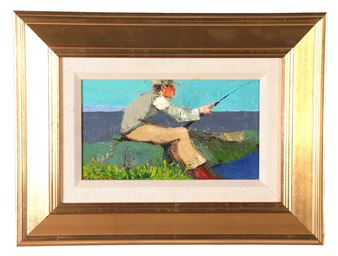 Fisherman in Red Boots - Antonio Henry Vigino