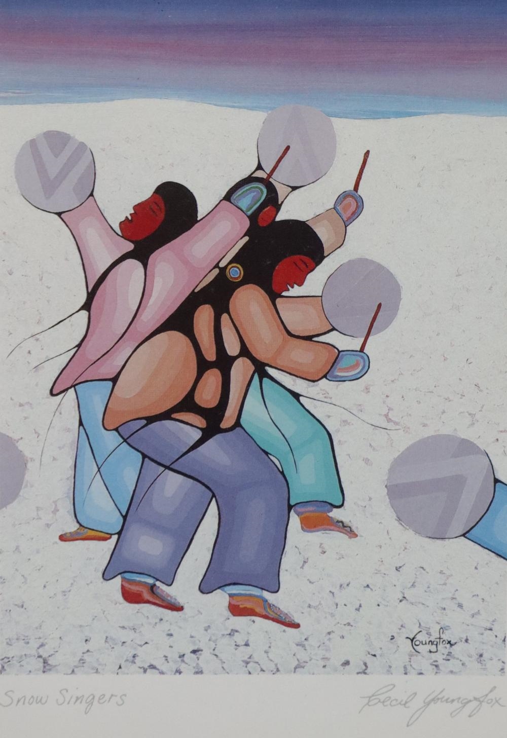 Cecil Youngfox | SNOW SINGER | MutualArt