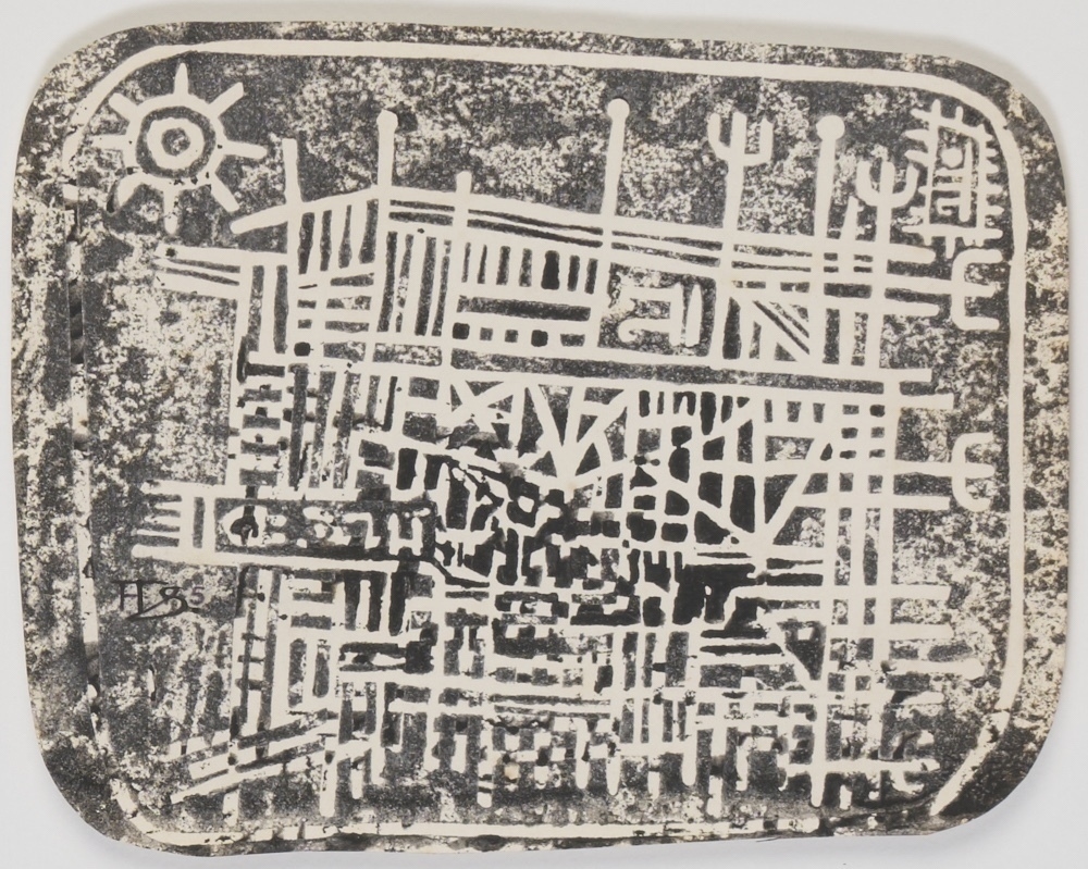 Artwork by Alan Taylor, untitled, Made of ink on paper