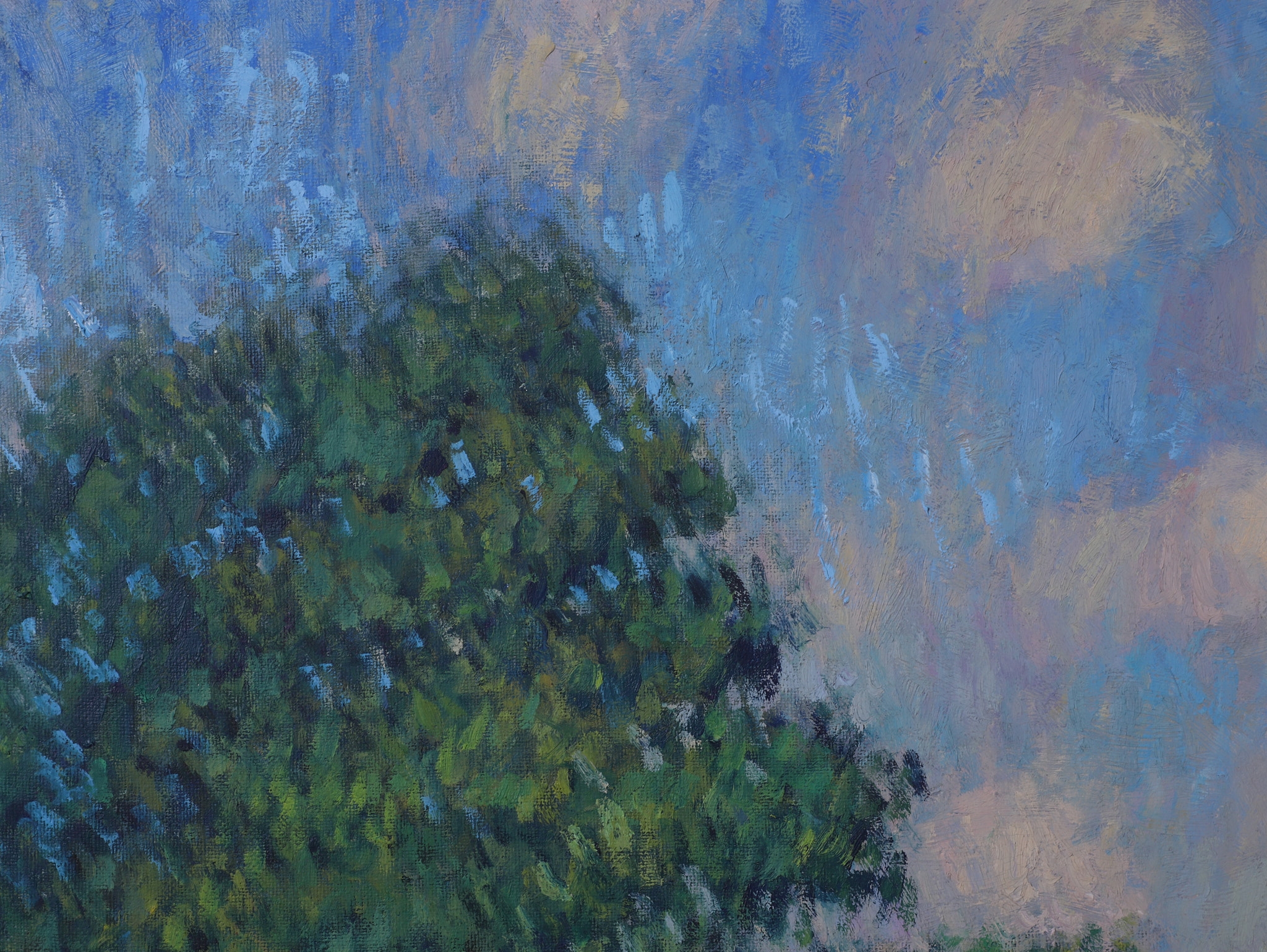 Artwork by Daniel Pignot, Trouville, France, Made of oil on canvas