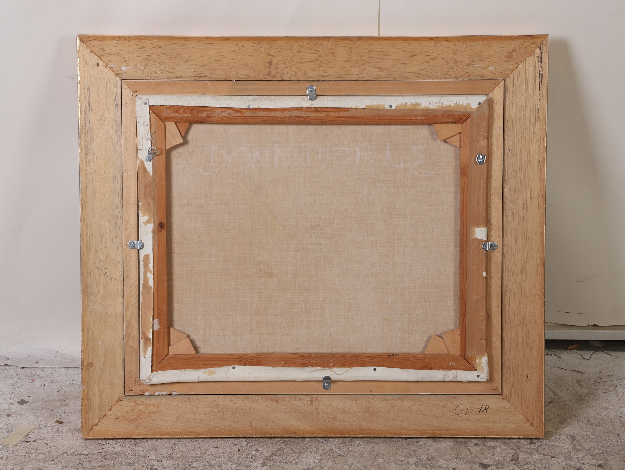 Artwork by Peter Donnithorne, Polo, Cirencester Park, Made of oil on canvas