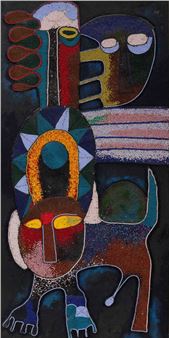 Zonder titel - Jimoh Buraimoh