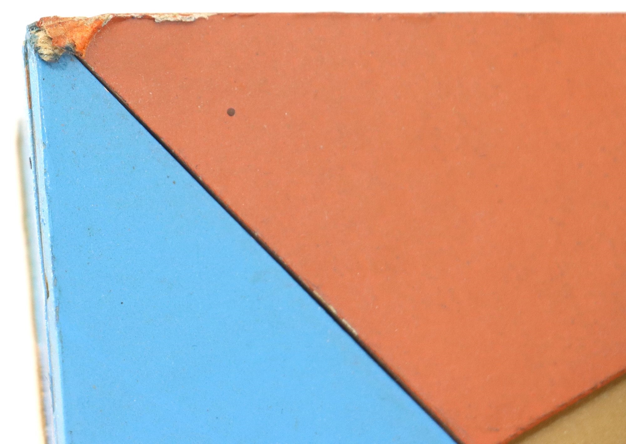 Artwork by Doris Marie Leeper, Doris Leeper (1929-2000) American, 3D Artwork 'Partial Model, Made of blue, green, orange, red