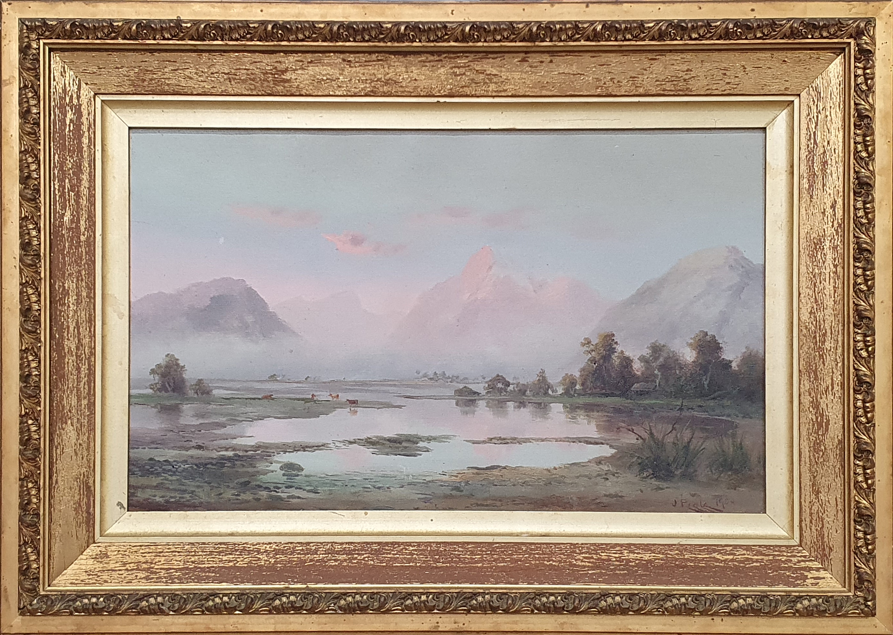 James Peele | A Backwater, Lake Wakatipu (1900) | MutualArt