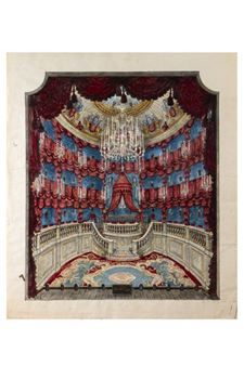 The theater at Château de Groussay in Montfort l'Amaury - Alexandre Serebriakoff