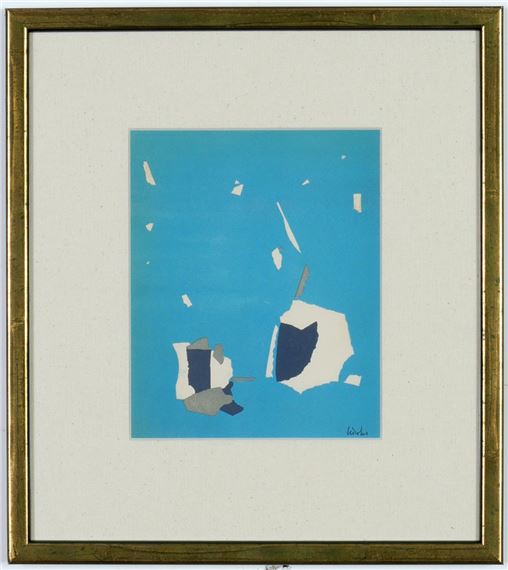 Nicolas de Staël | A SET OF SIX RARE ABSTRACT POCHOIR | MutualArt