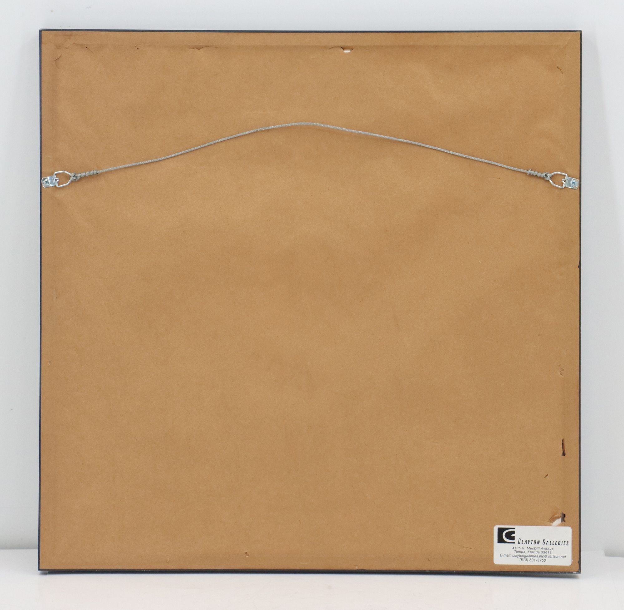 Charles Jester | Signed Pop-Art Cubist Jester Painting on Wax Paper ...