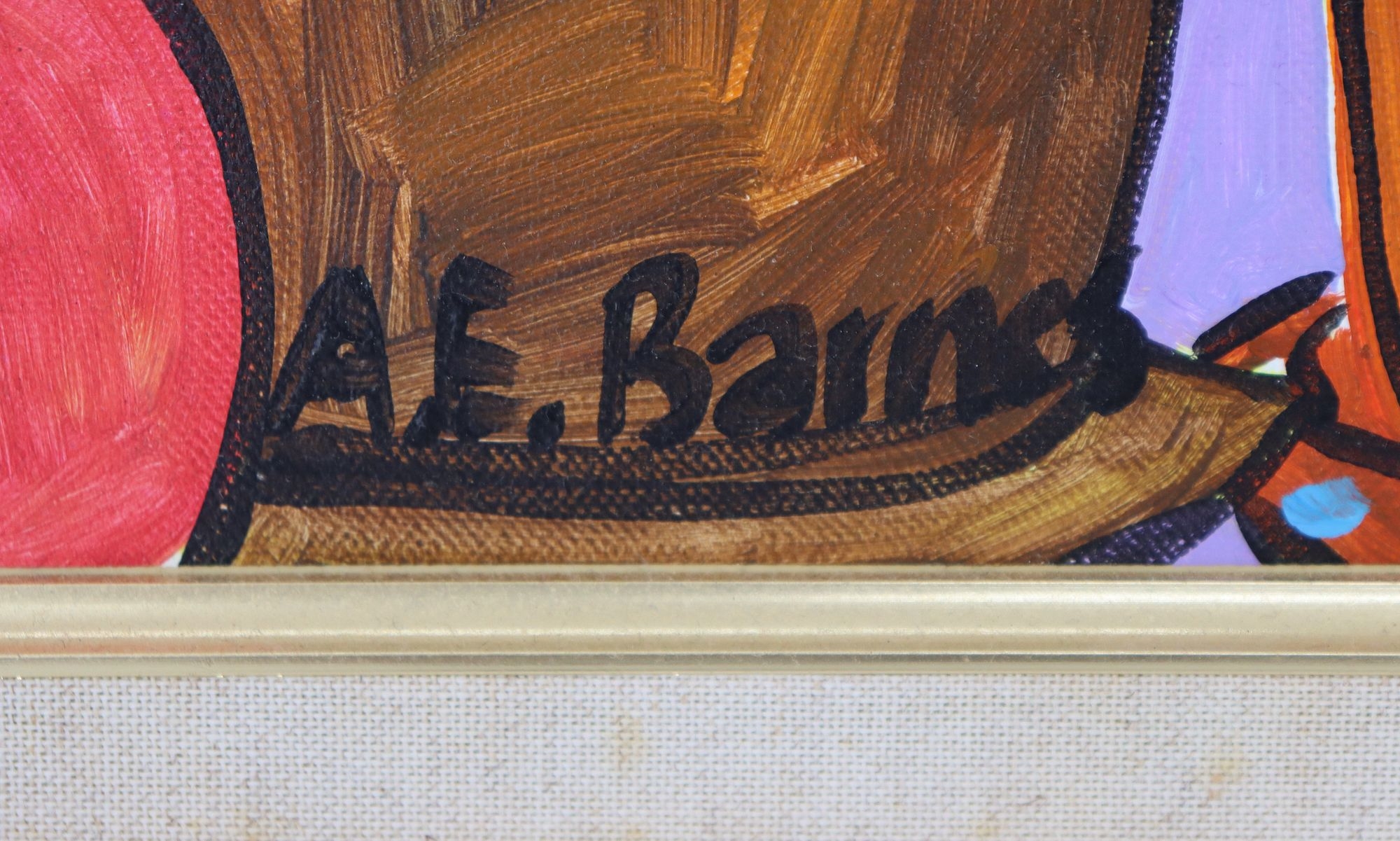 Artwork by A. E. Barnes, A. E. Barnes (Born 1963) American, Acrylic on Canvas, Made of Acrylic on Canvas