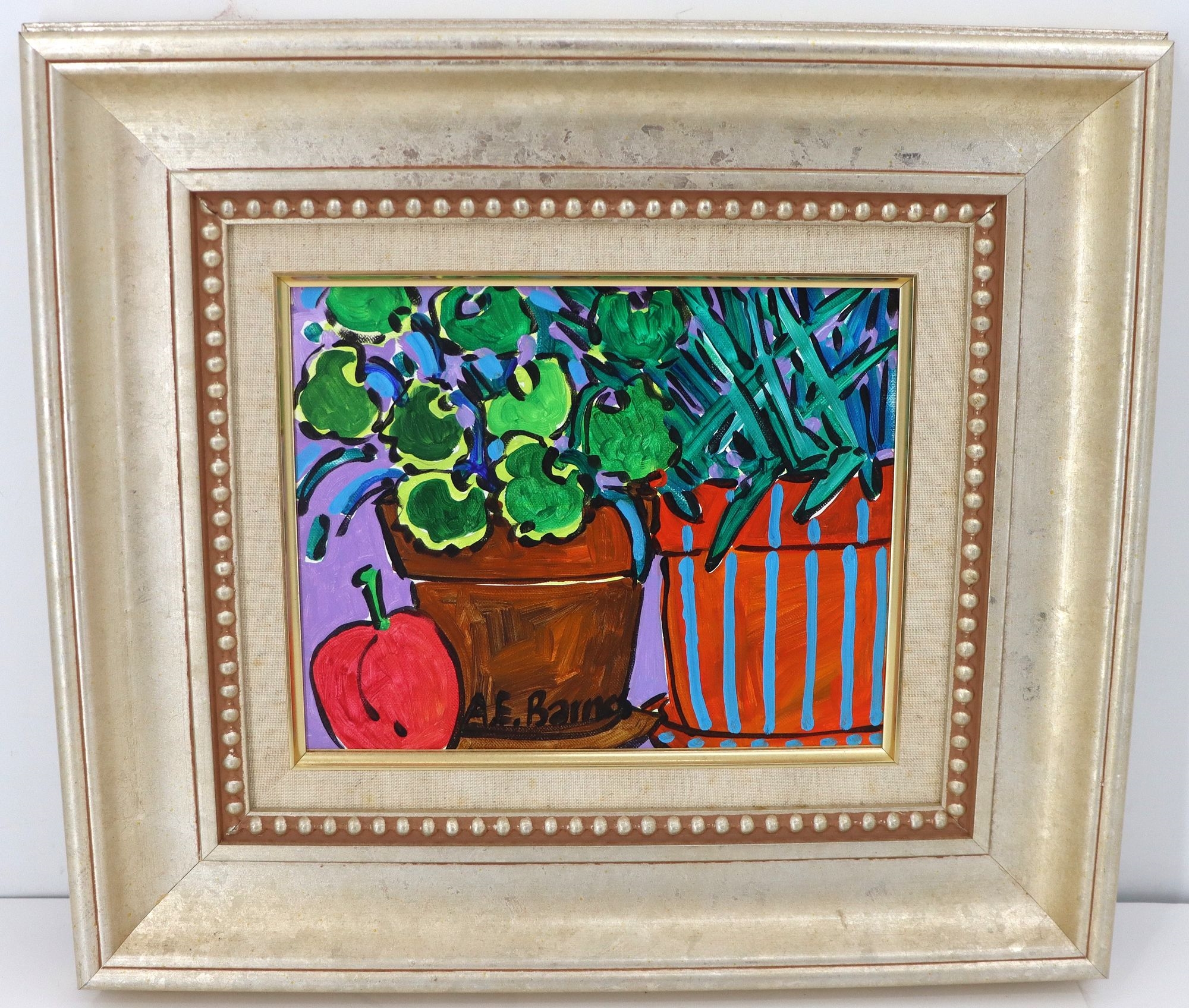 Artwork by A. E. Barnes, A. E. Barnes (Born 1963) American, Acrylic on Canvas, Made of Acrylic on Canvas