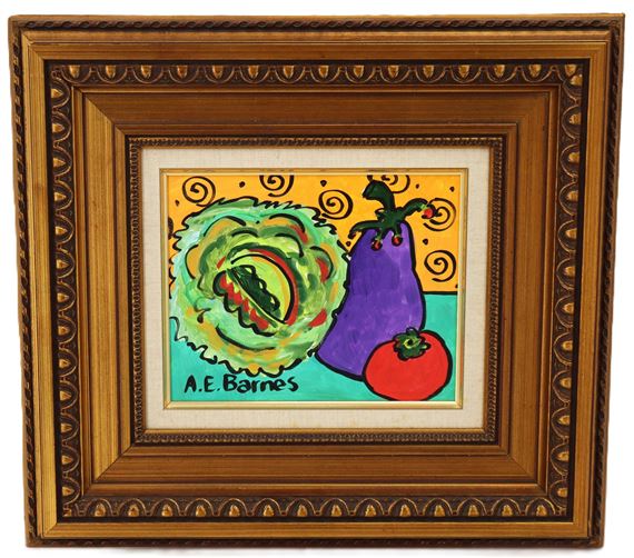 A. E. Barnes (Born 1963) American, Original Acrylic on Canvas by A. E. Barnes, 1299