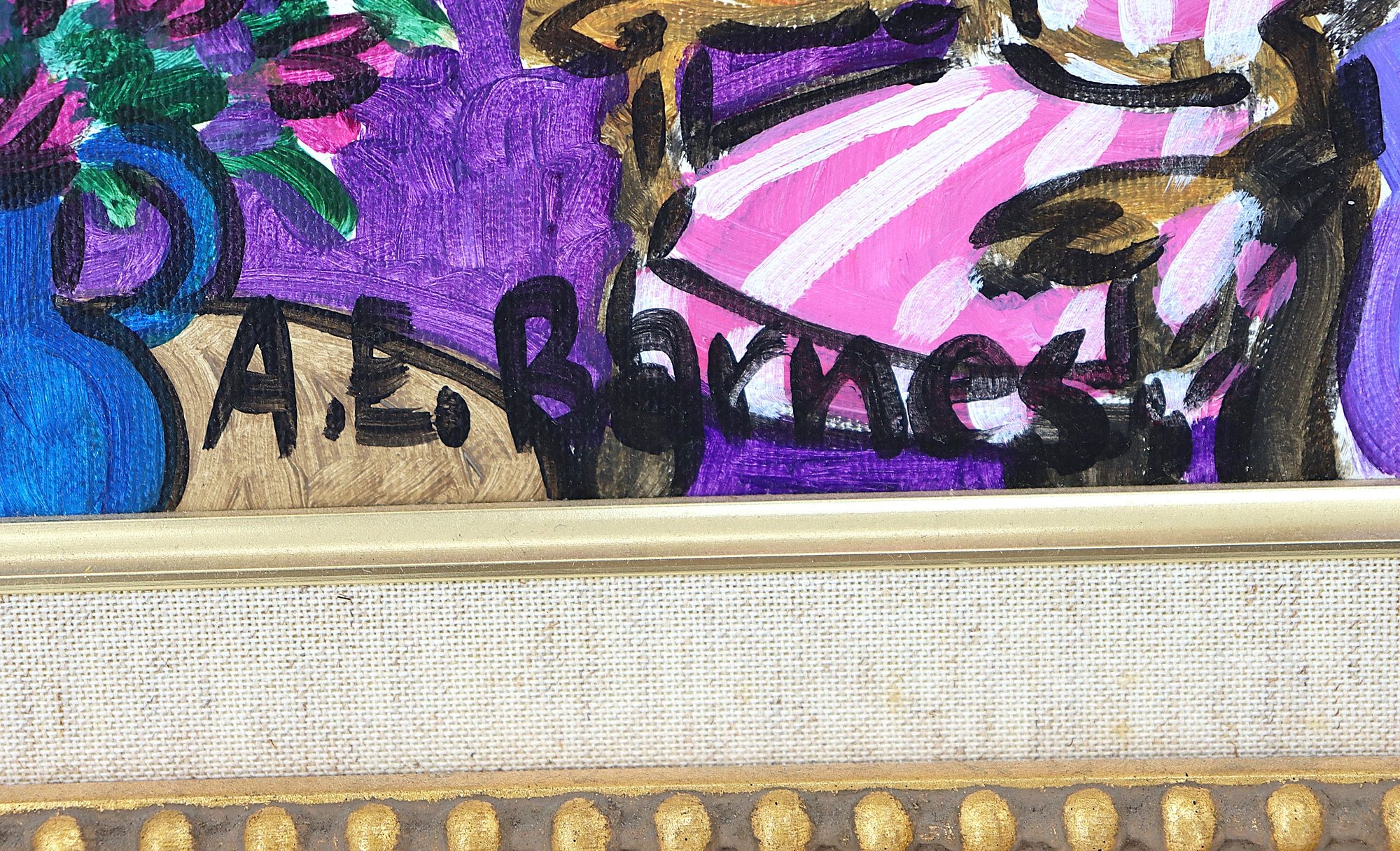 Artwork by A. E. Barnes, A. E. Barnes (Born 1963) American, Oil on Canvas, Made of oil on canvas