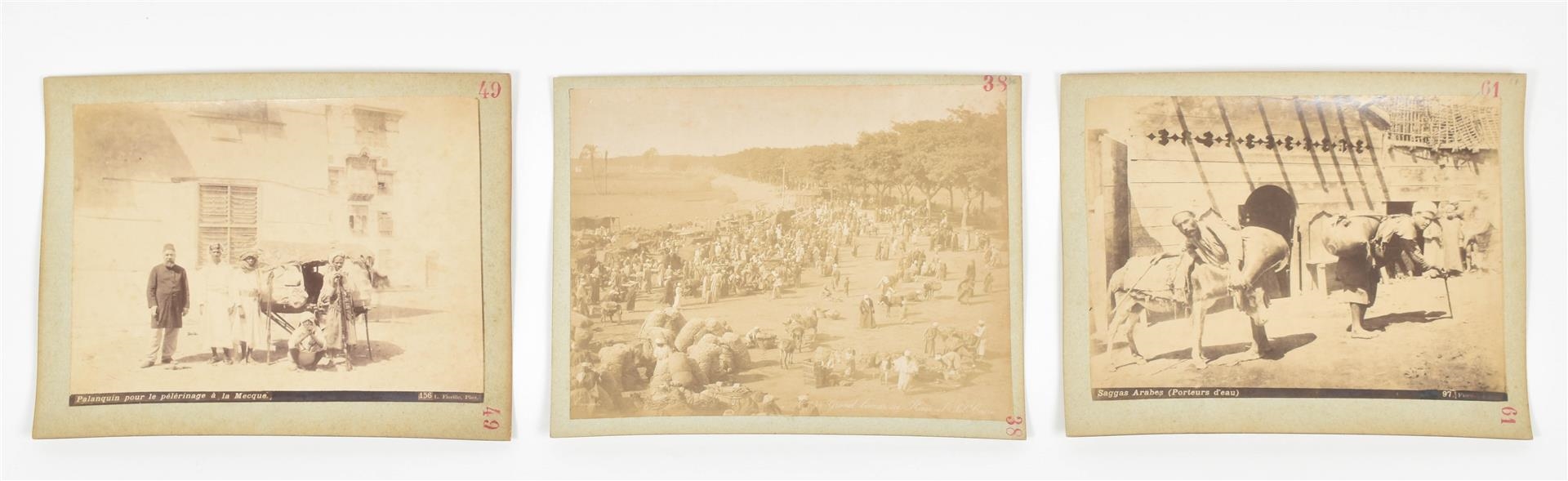 Félix Bonfils | Collection of 78 albumen and gelatin silver prints ...