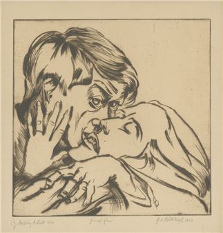 Junges Paar - Peter August Böckstiegel