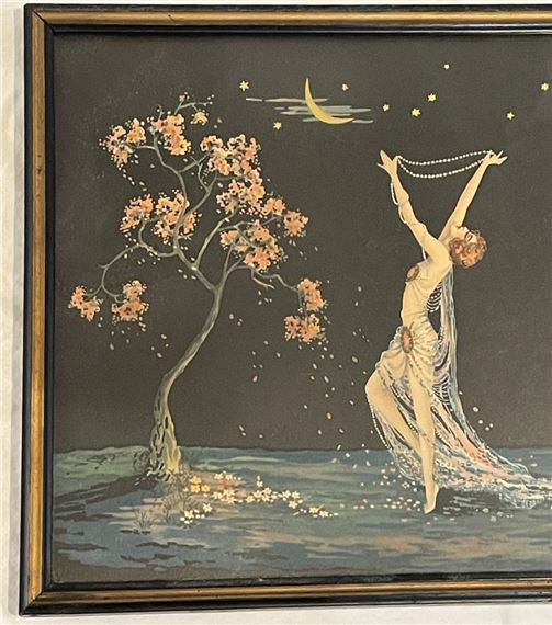 Tsanya Marygold | Antique 1920's Art Nouveau Signed Tsanya
