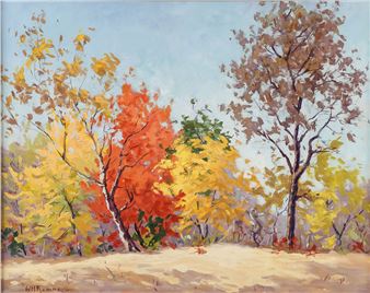 Colorful Autumn Landscape - Walter Kumme