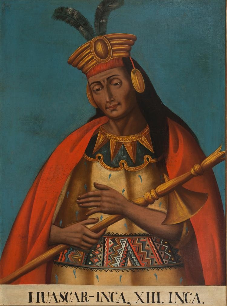 Virreinal School, 18th Century | Genealogy of the fourteen Inca kings ...