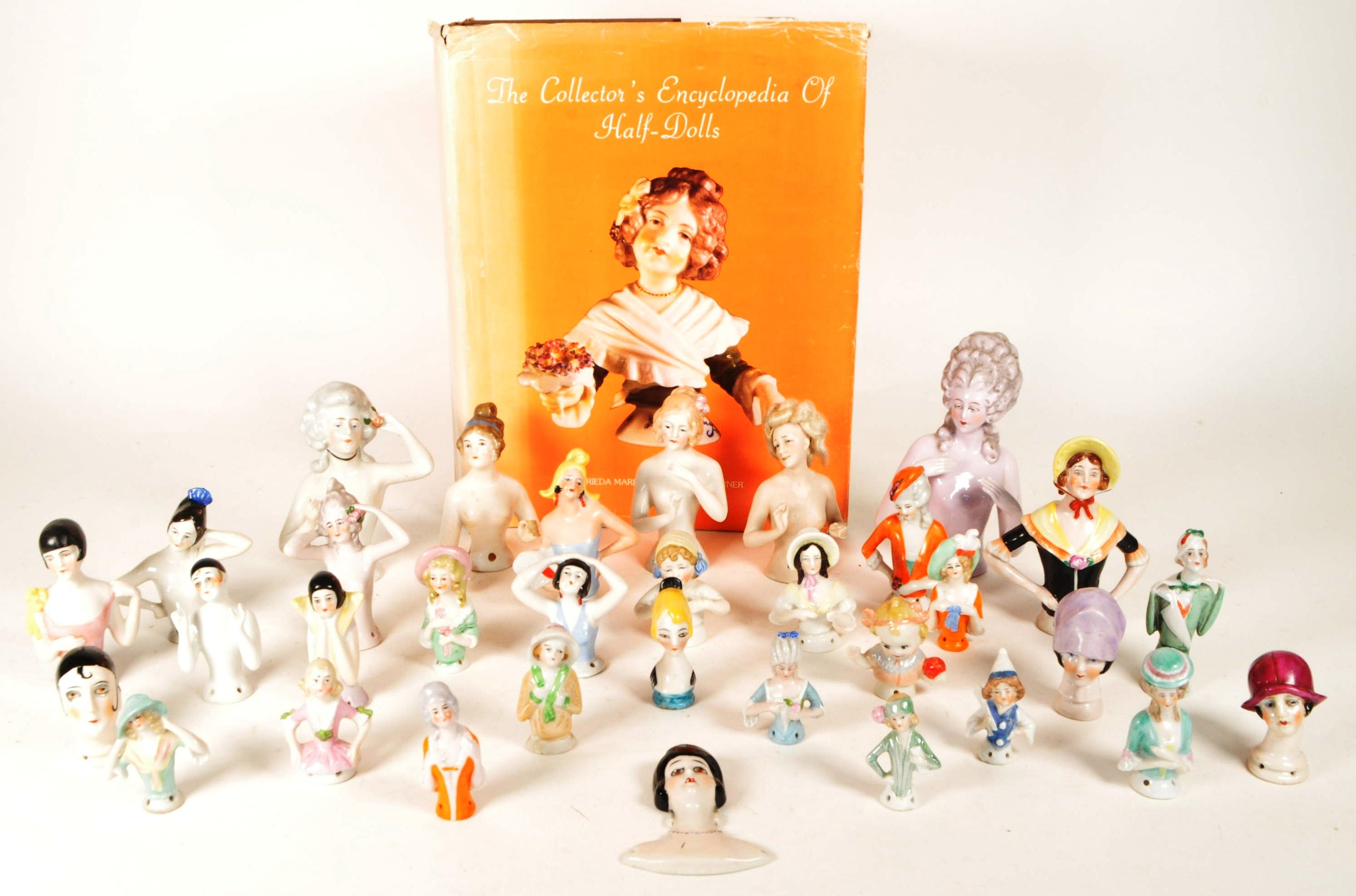 Marion | COLLECTION OF 20TH CENTURY PORCELAIN PIN CUSHION HALF DOLLS ...