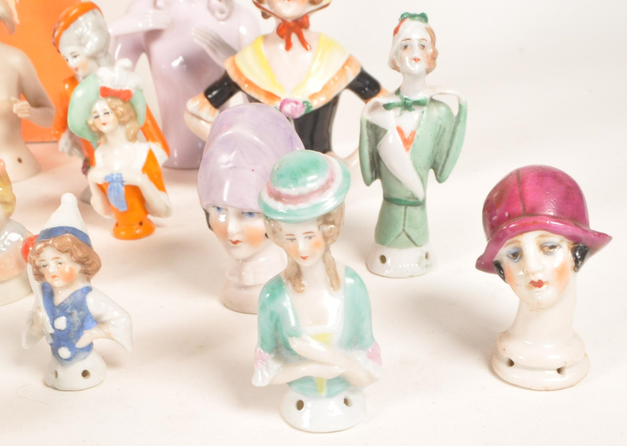 Marion | COLLECTION OF 20TH CENTURY PORCELAIN PIN CUSHION HALF DOLLS ...