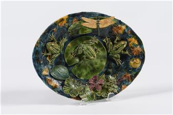 Plat dans le goût de Palissy - Geoffrey Luff