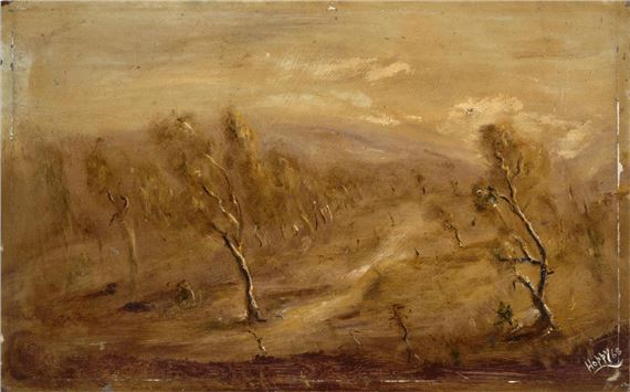 Barren Landscape by Charles Edward Hopgood, 1968