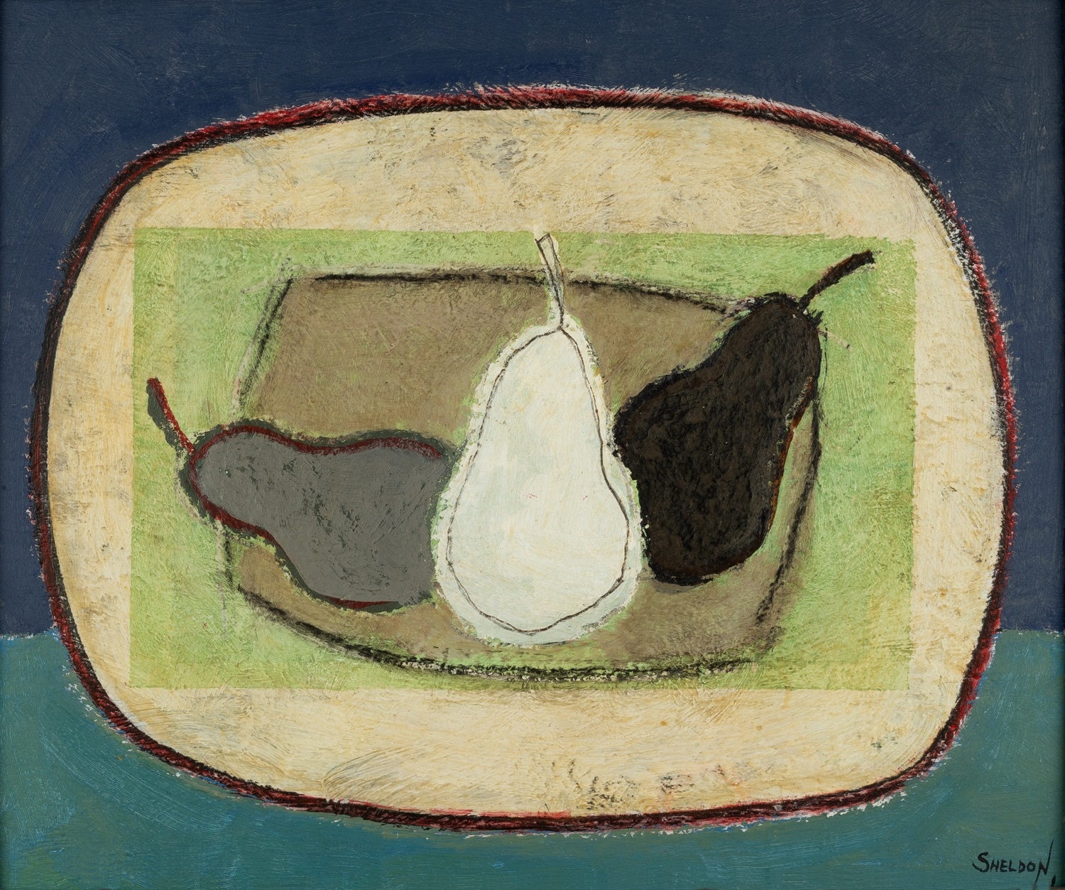 Ray Sheldon | Three Pears | MutualArt