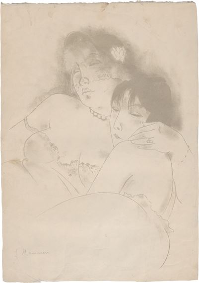 Siesta by Jeanne Mammen, Um 1930/32