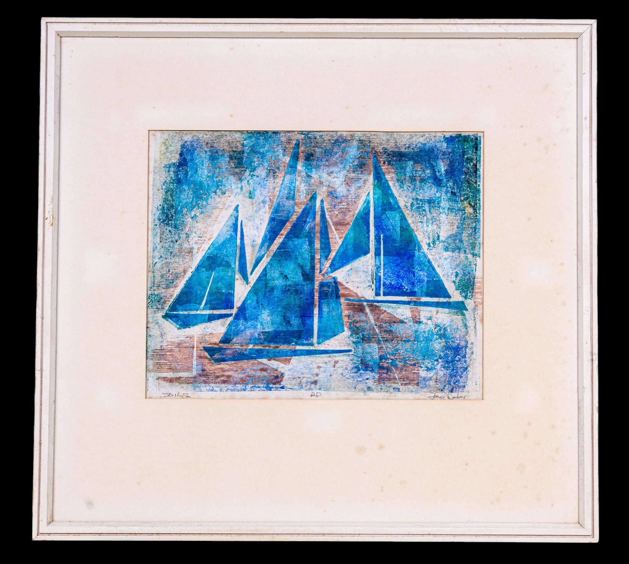 Reece Deter | An expressionist sailboat | MutualArt
