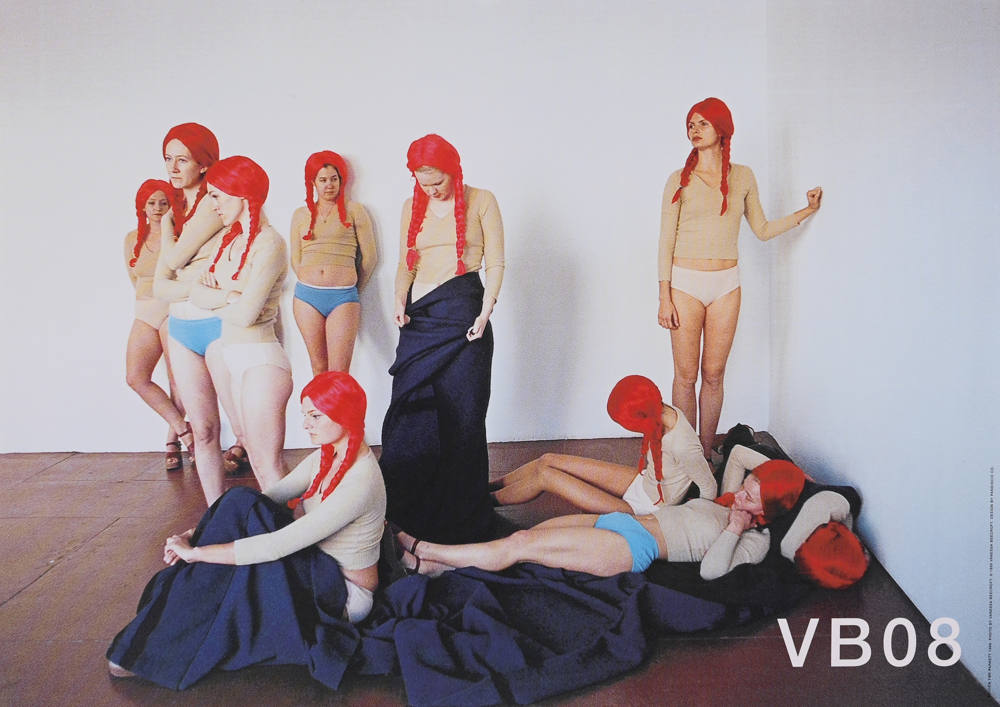 Artwork by Vanessa Beecroft, VB08, Made of Offset prints