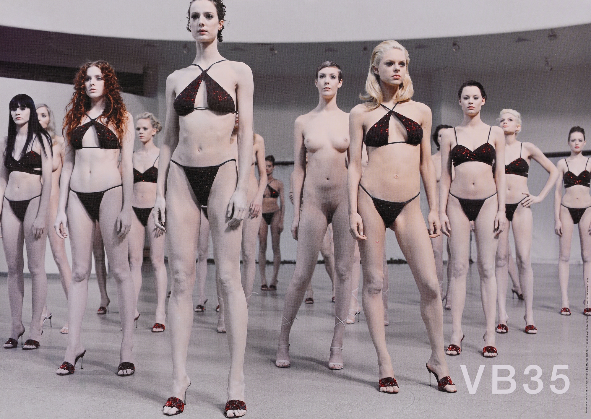Artwork by Vanessa Beecroft, VB08, Made of Offset prints