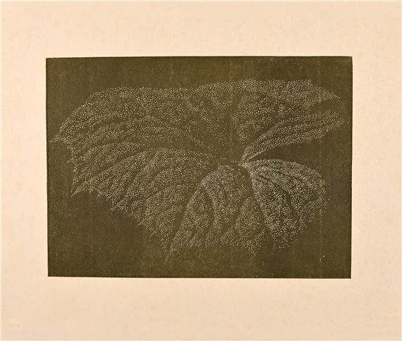 Butterbur by Franz Gertsch, 1994