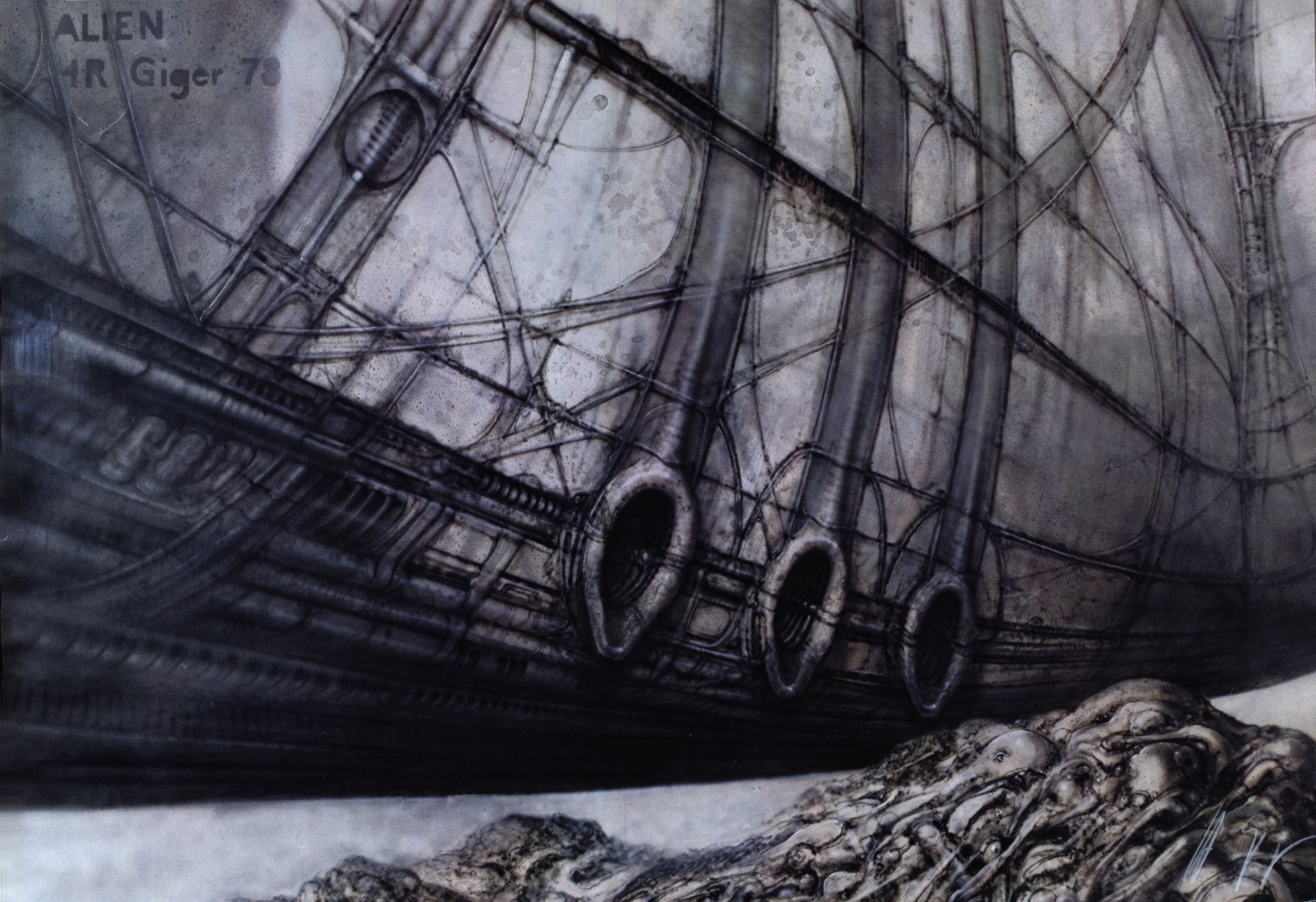 H. R. Giger | Untitled (1978) | MutualArt
