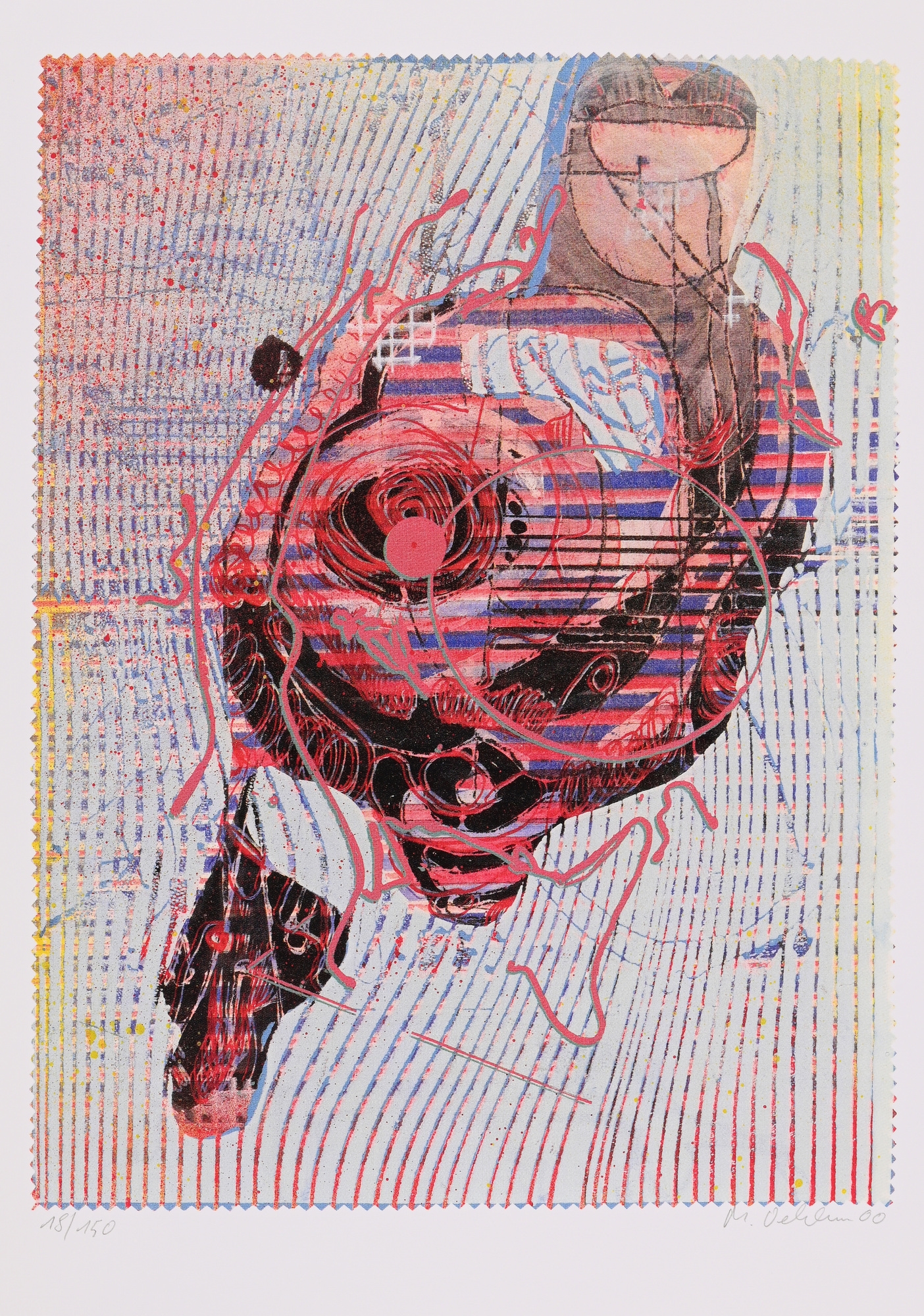 Markus Oehlen | Op To Lynth 1-3 (2000) | MutualArt