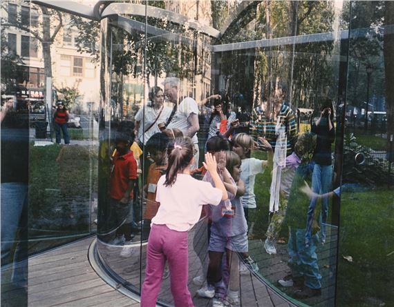 Fun for Kids at my Work in a Park in Manhatten by Dan Graham, 2001/2003