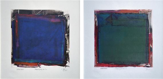 Tajuddin Ismail | Innerspace No. 3 (Edition 268/300) & Innerspace No. 2 ...