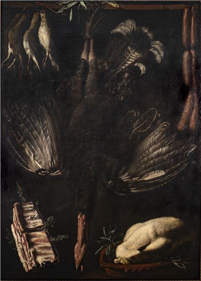 Still life with game by Jacopo Chimenti, 1626