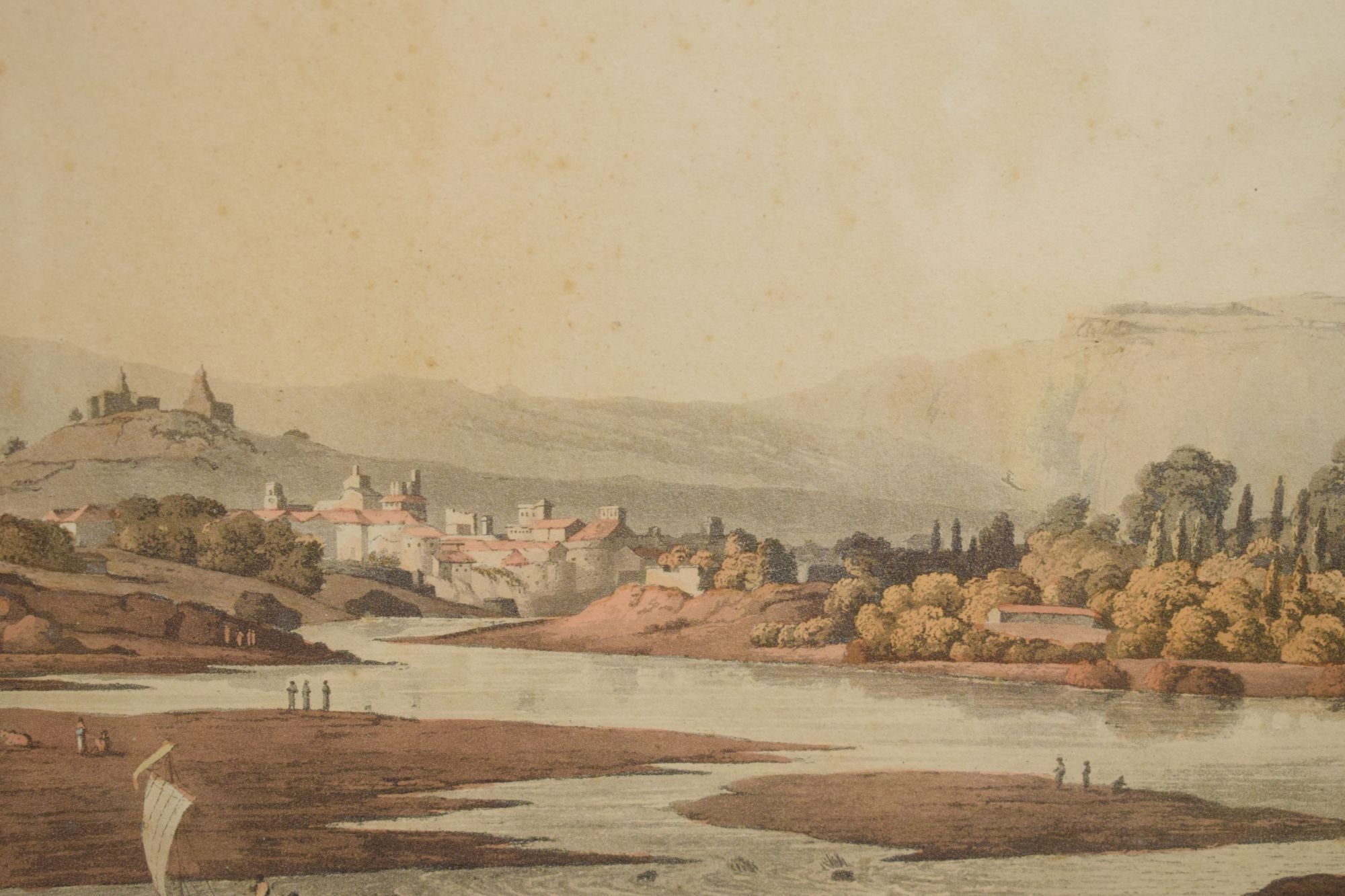 Henry Salt | Early 19th century hand coloured aquatint engraving of ...