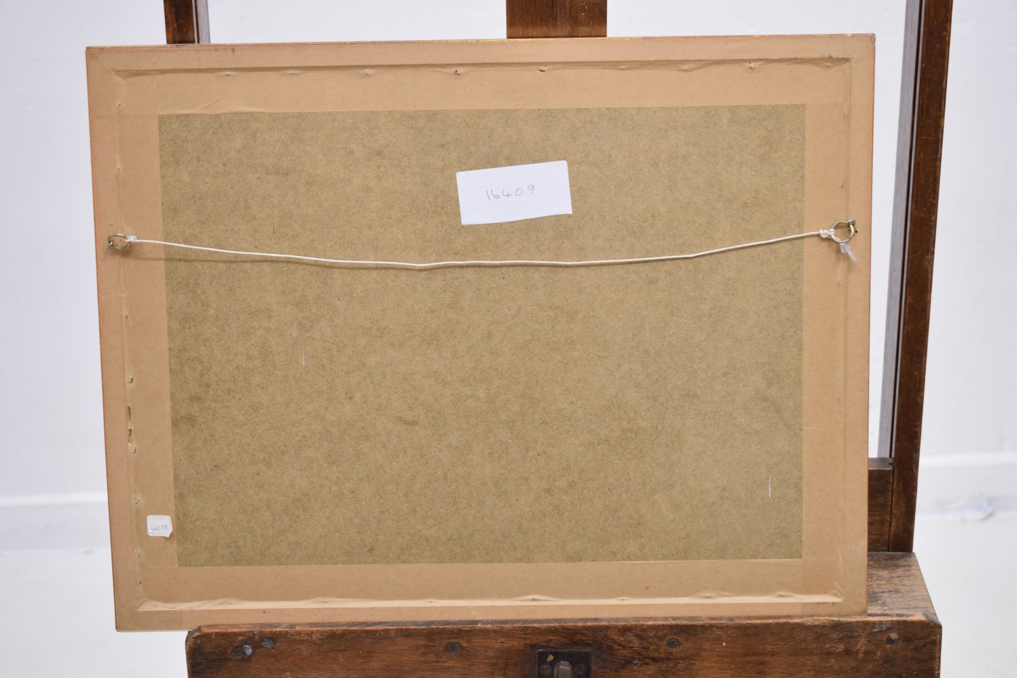 Artwork by Alfred Fitzwalter Grace, A shepherd and figures on a clifftop, Made of watercolour