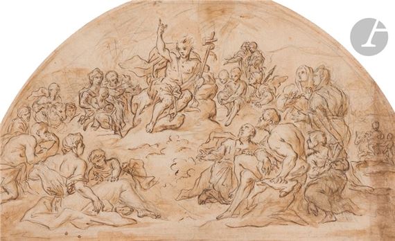 Giuseppe Nicola Nasini | Saint Jean-Baptiste prêchant | MutualArt