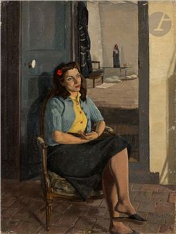 Femme assise - Philippe Rouart