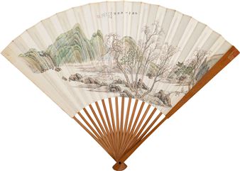 Chen Zengshou, Pavilion by the Shore - Chen Zengshou