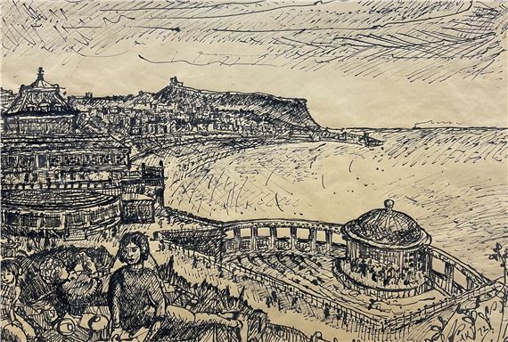 View of Scarborough - Arthur Kitching