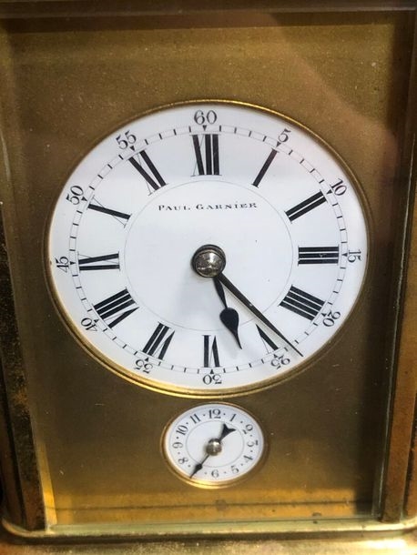 Artwork by Paul Garnier, Officer's PENDULETTE, Made of Brass