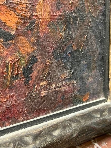Louis Rigaux | Bridge in autumn | MutualArt