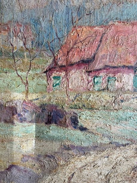 Louis Rigaux | Chemin arboré du hameau | MutualArt