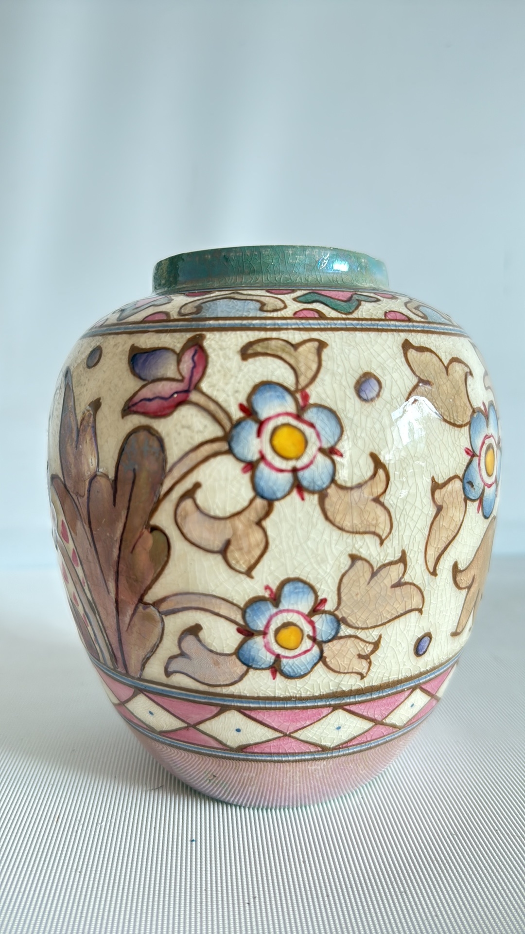 Charlotte Rhead | Charlotte Rhead for Bursley Ware tubelined vase ...
