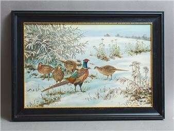 Ein Gesperr Fasanen - Friedrich Reimann