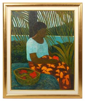 Fijian Lagoon - Ray Crooke