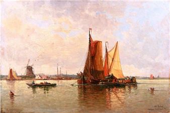 « Environs d’Amsterdam » - Max Retoré