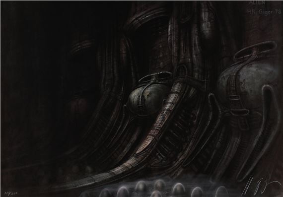 H. R. Giger | Portfolio. Alien (1978) | MutualArt